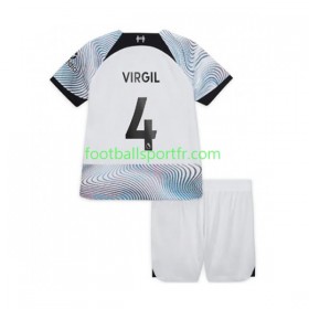 Tenue Liverpool Virgil van Dijk Enfant Exterieur 2022-2023 Maillot de Foot